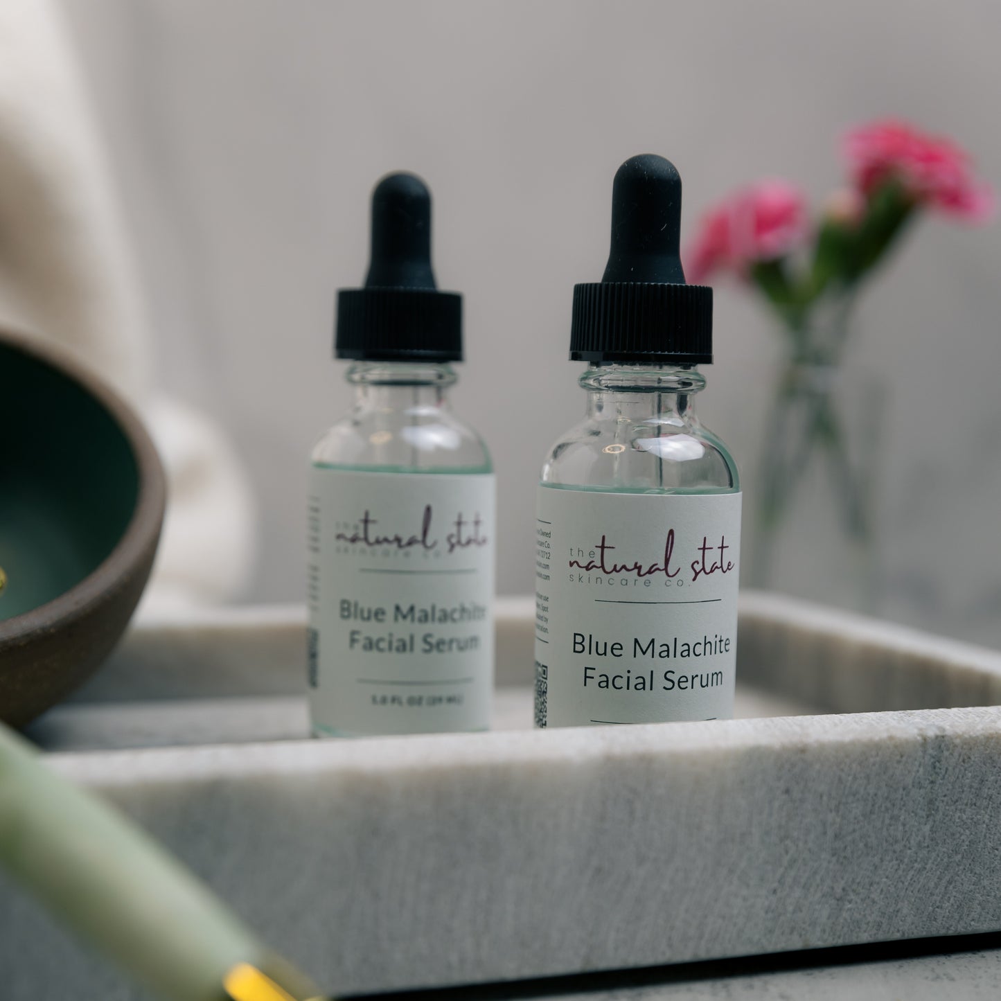 Facial Serum | Gemstone Serums (Malachite, Peridot, Hematite)