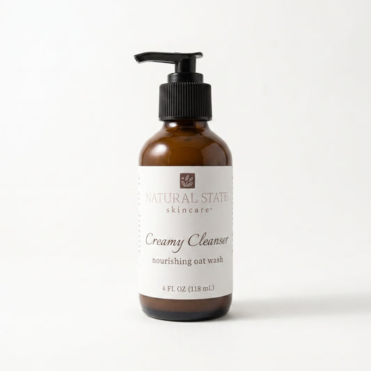 Facial Cleanser | Creamy Cleanser in Oat, Charcoal, Chlorella, or Turmeric