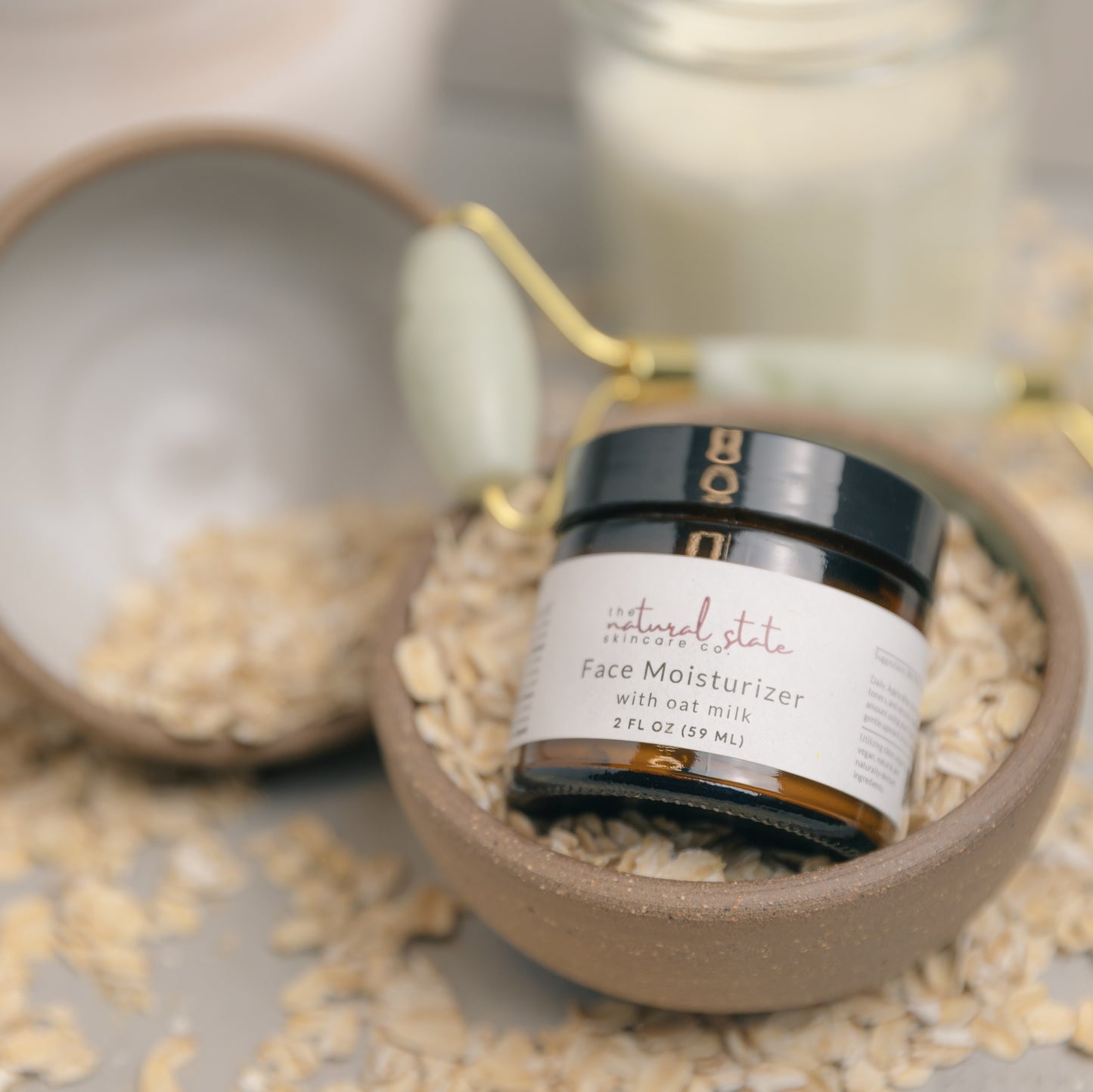 Facial Moisturizer | Daily Moisturizer, Rose Hydrosol OR Oat Milk
