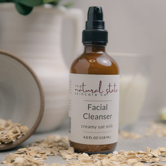 Facial Cleanser | Creamy Cleanser, Oat, Charcoal, Chlorella, or Turmeric
