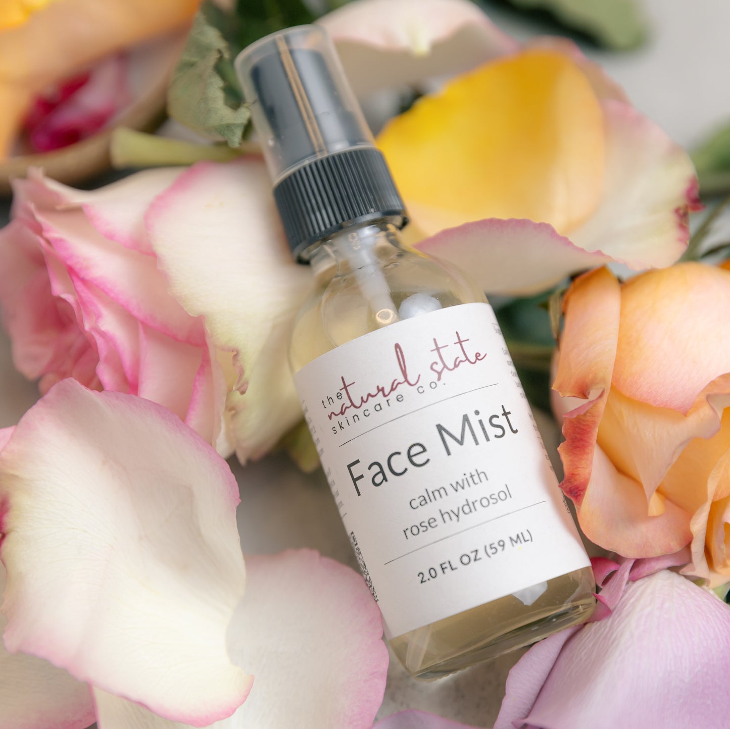 Facial Mist | Face Mists with Lemongrass, Mint, or Rose Hydrosols