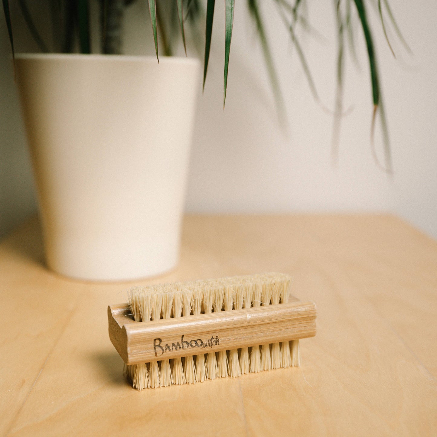 Image of Nail Brush made of Bamboo