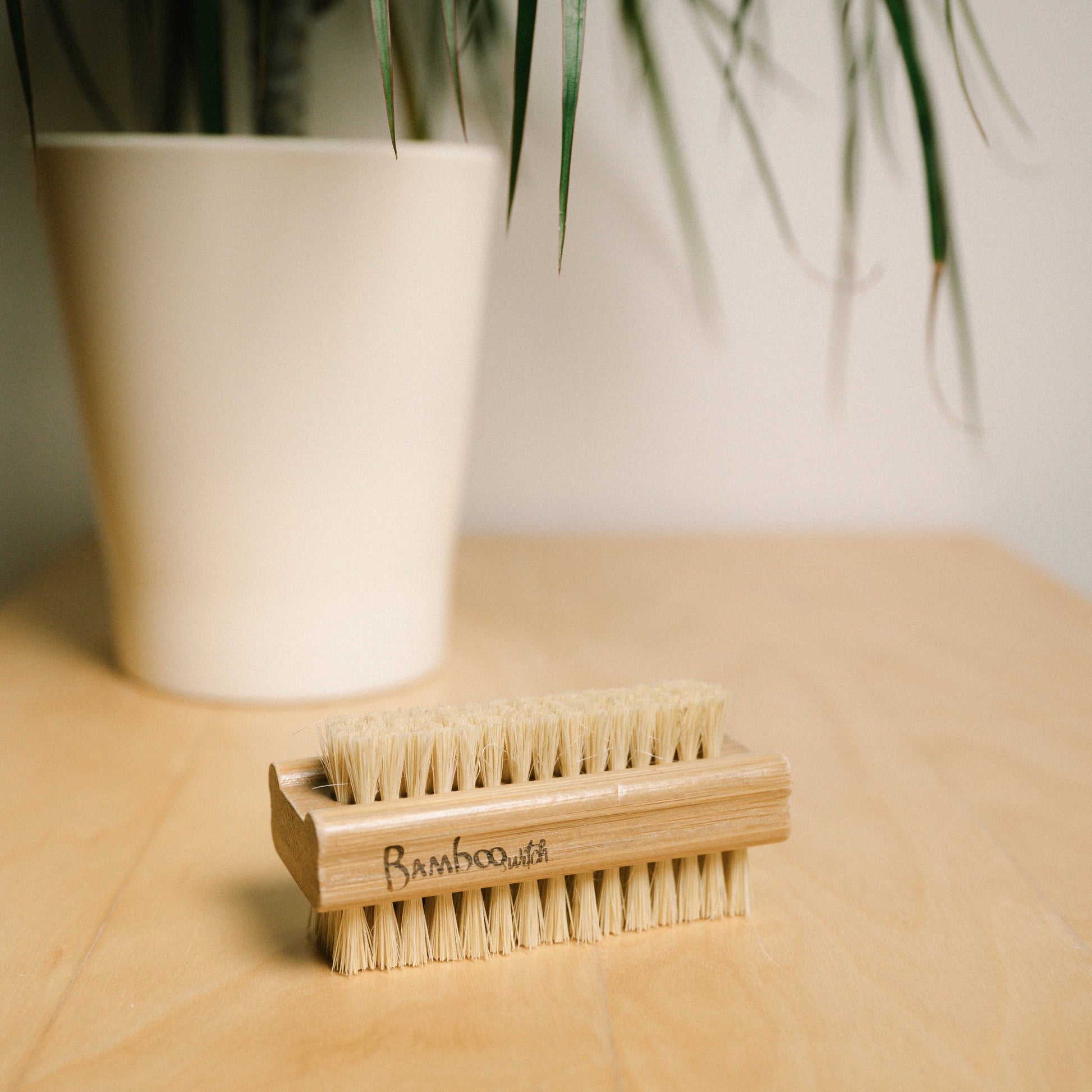 Image of Nail Brush made of Bamboo
