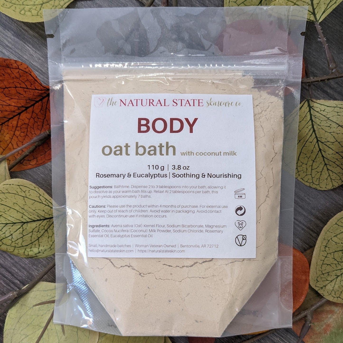 Bath Soak | Oat Bath Soak with Coconut Milk