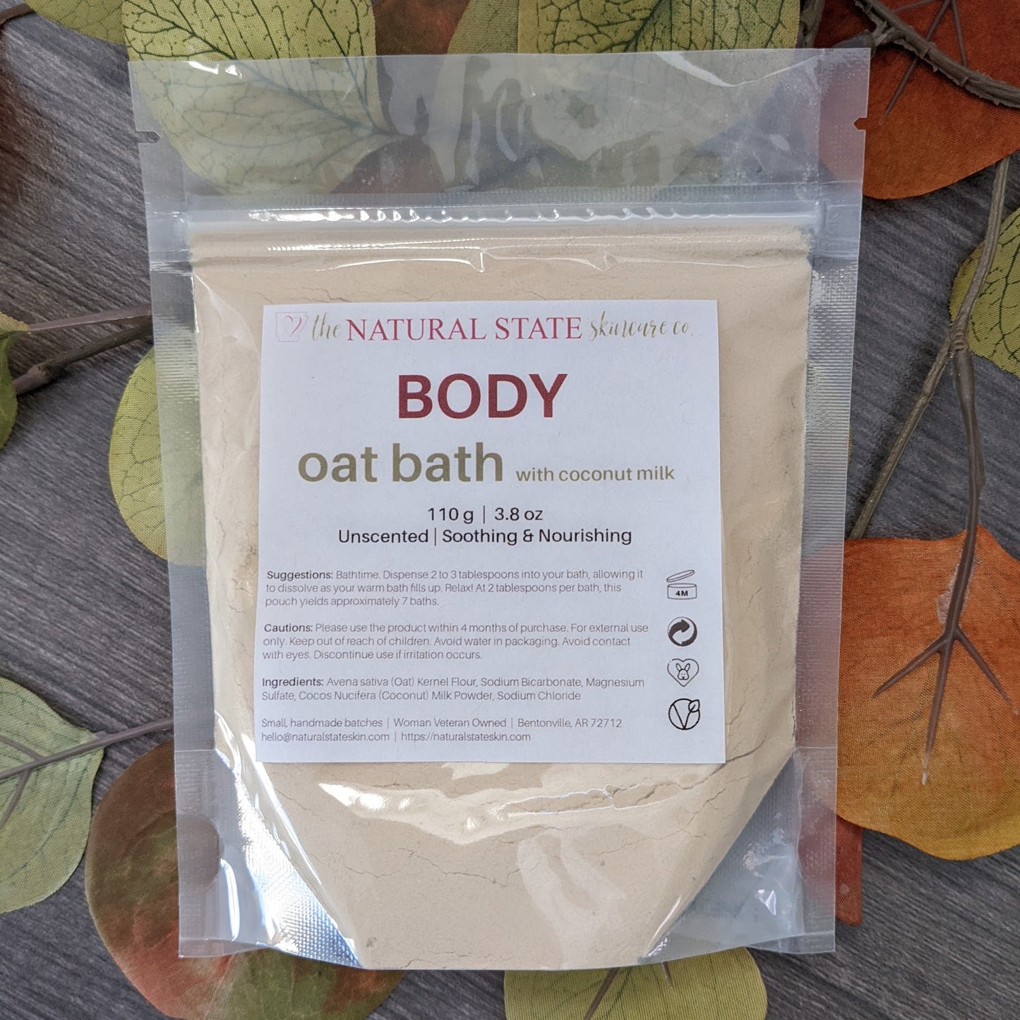 Bath Soak | Oat Bath Soak with Coconut Milk