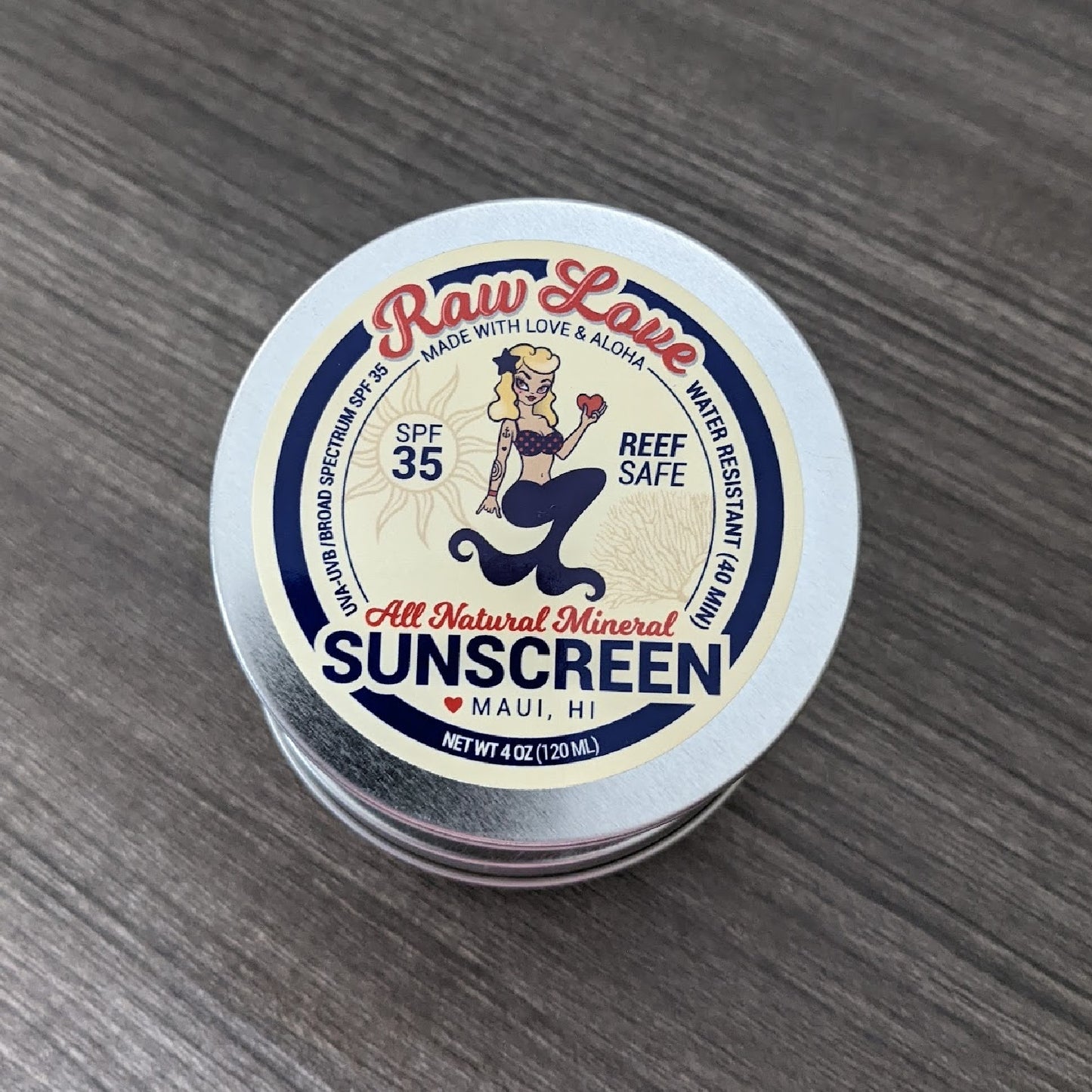 Sunscreen | Raw Love Face & Body Mineral Sunscreen