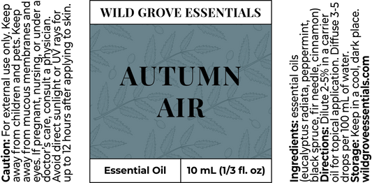 Essential Oil | Autumn Air Seasonal Blend 10 mL