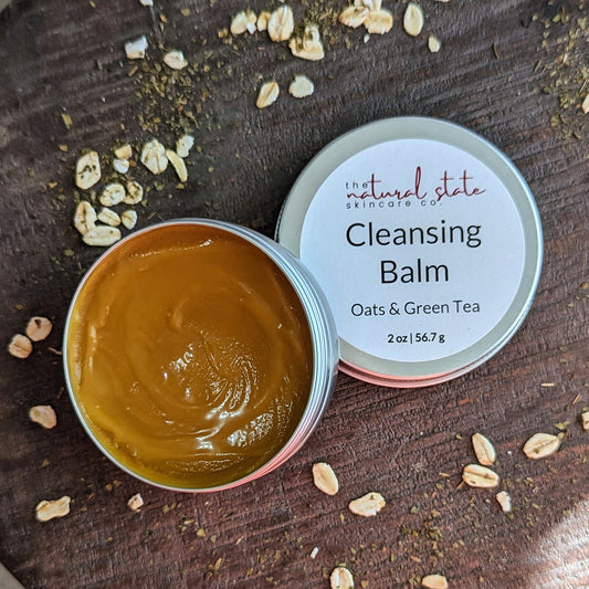 Facial Cleanser | Cleansing Balm, Oat OR Green Tea