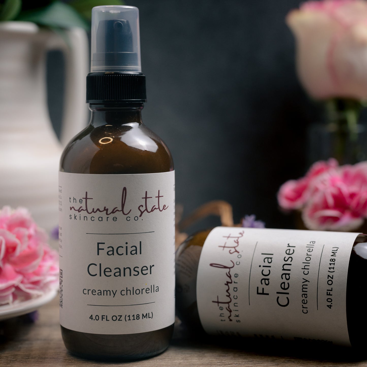Facial Cleanser | Creamy Cleanser, Oat, Charcoal, Chlorella, or Turmeric