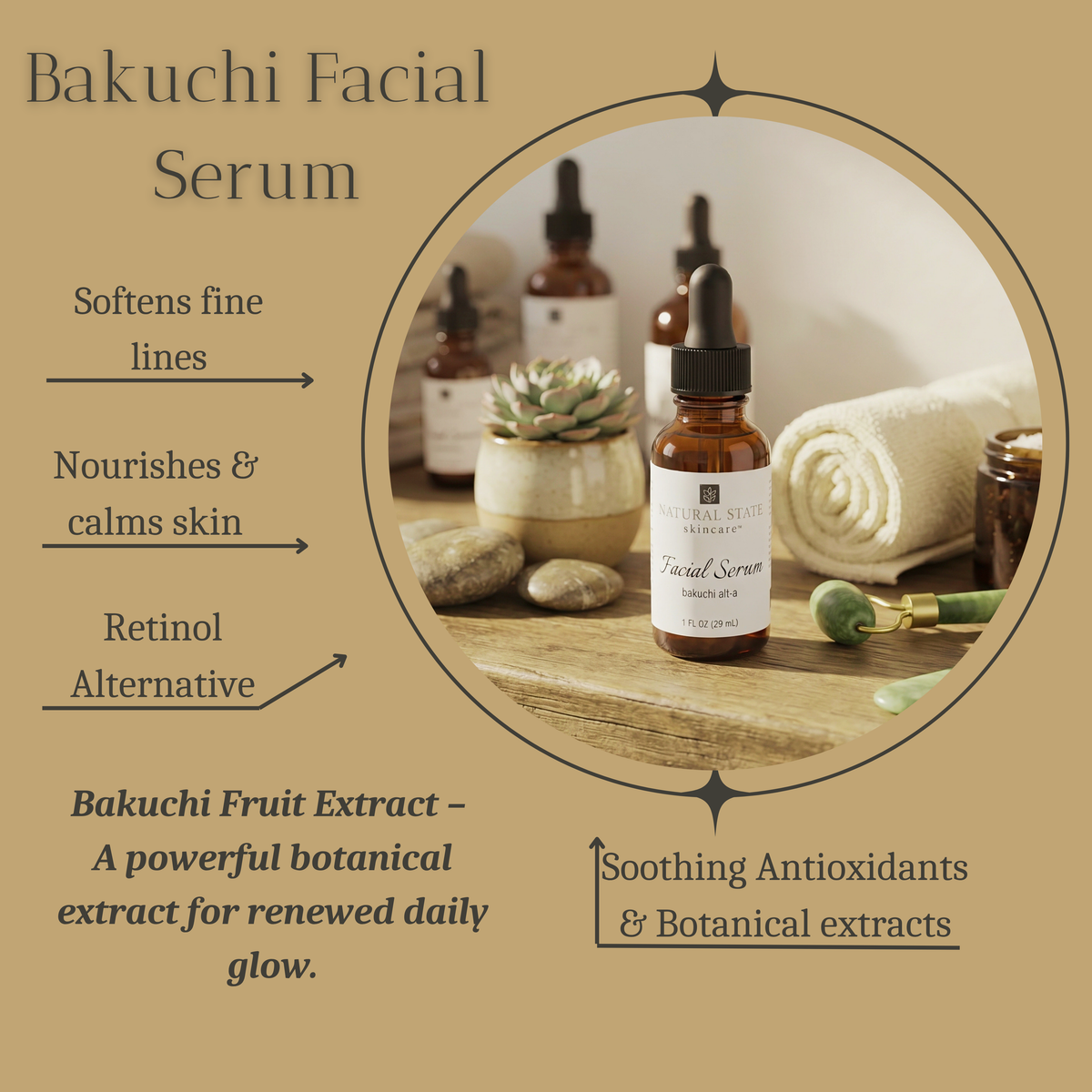 Facial Serum | Daily Facial Serums (Daily, Niacinamide, Bakuchi, Hyaluronic Acid, Vitamin C)