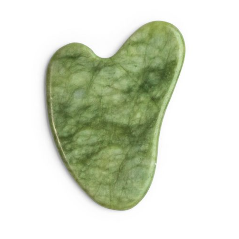 Image of Gua Sha Jade Stone Face Tool