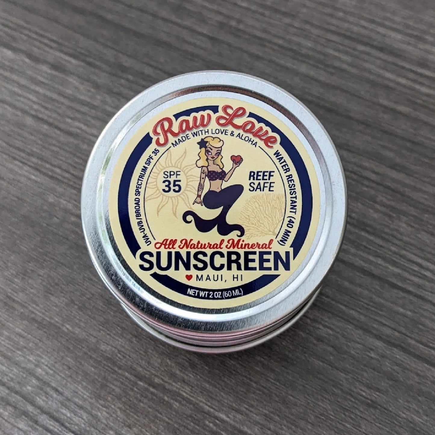 Sunscreen | Raw Love Face & Body Mineral Sunscreen