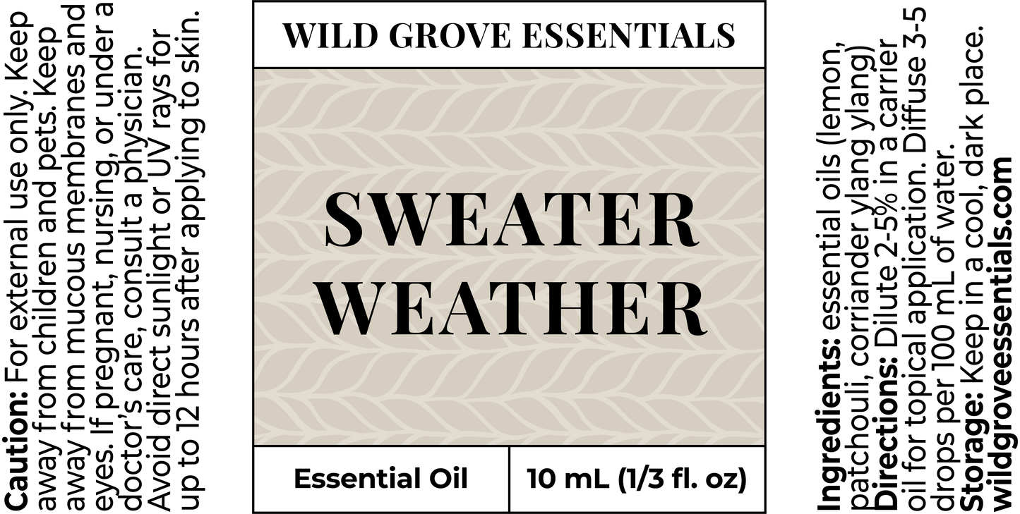 Essential Oil | Sweater Weather Seasonal Blend 10 mL